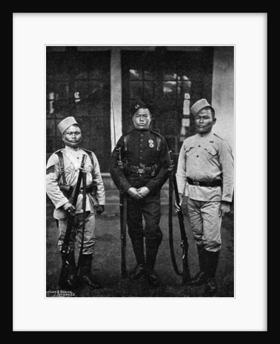 Types of uniform of the 44th Gurkhas by Bourne & Shepherd