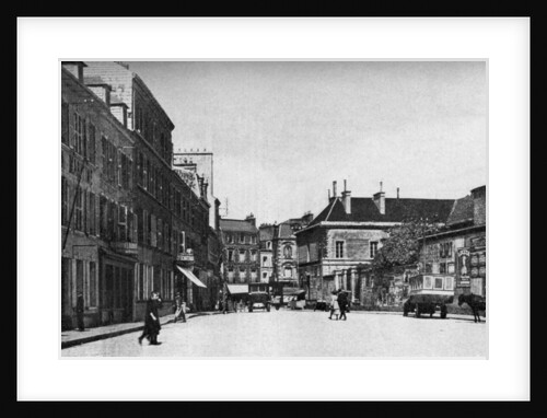 Street in Cherbourg, France by EA Waymark