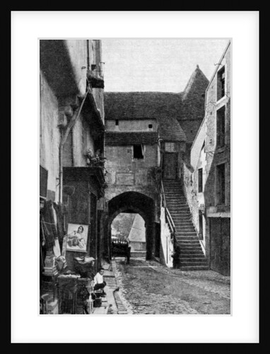 An old curiosity shop in Falaise, Normandy, France by Humphrey Joel