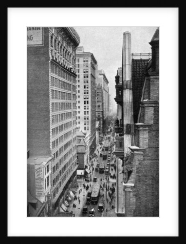 Chestnut Street, Philadelphia, Pennsylvania, USA by Ewing Galloway