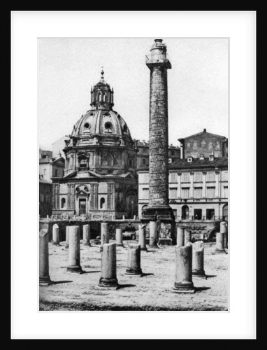 The Church of the Most Holy Name of Mary at the Trajan Forum, Rome, Italy by Anonymous