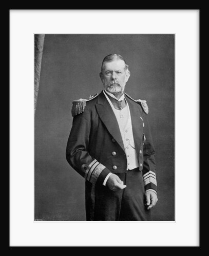 Vice-Admiral Sir John Ommanney Hopkins, British naval officer by Marsh Brothers