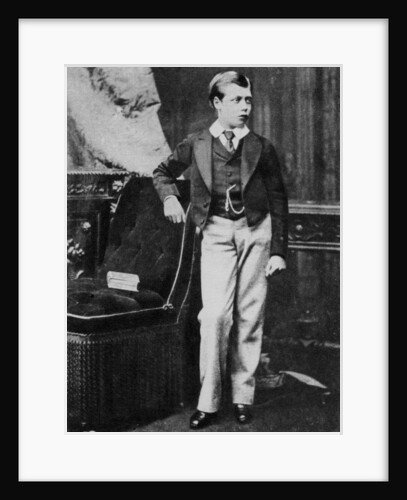 Prince George aged eleven by Elliott & Fry