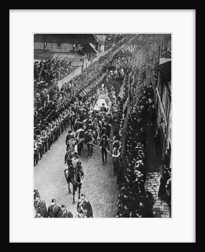 The passing of Queen Victoria by Elliott & Fry