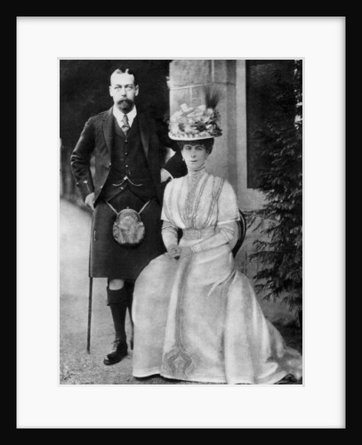 Prince and Princess of Wales by W&D Downey
