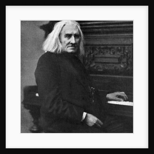 Franz Liszt, Hungarian pianist and composer by Anonymous