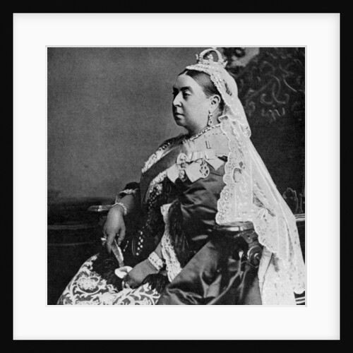 Queen Victoria in ceremonial robes at her Golden Jubilee by Anonymous