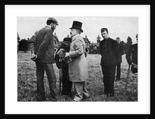 Dr Barnardo at one of his homes by Anonymous