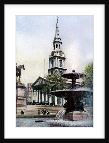 Church of St Martin-in-the-Fields, Trafalgar Square, London by Herbert Felton