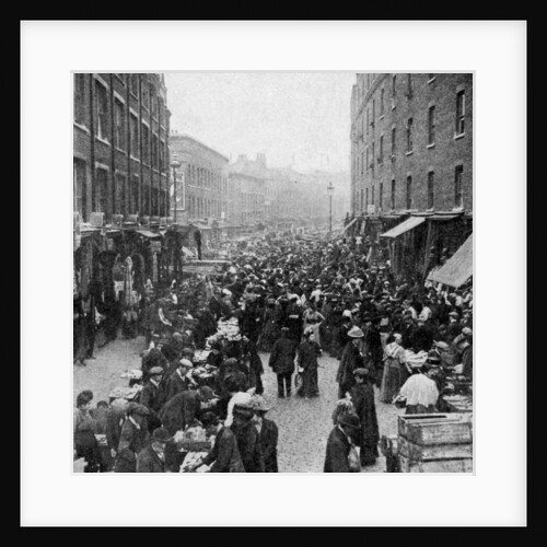 Sunday market, Wentworth Street, East London by Anonymous