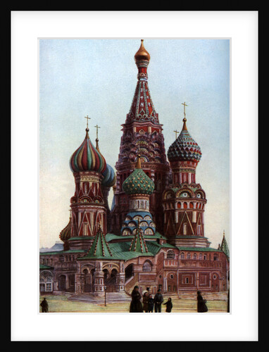 Cathedral of St Basil, Moscow, Russia by SJ Beckett