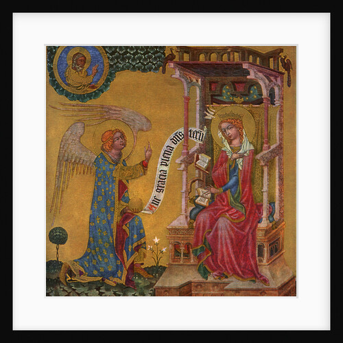 Annunciation of the Virgin Mary by Master of the Vyssi Brod Altar