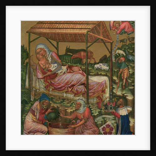 Birth of Christ by Master of the Vyssi Brod Altar