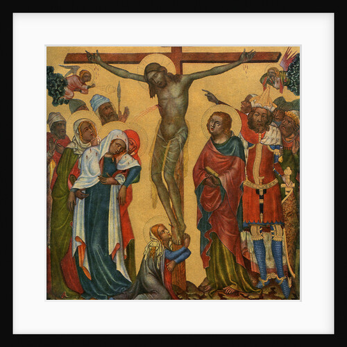 Crucifixion by Master of the Vyssi Brod Altar