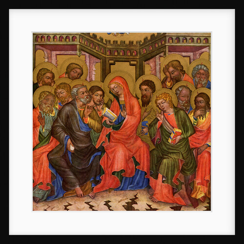 Descent of the Holy Ghost by Master of the Vyssi Brod Altar