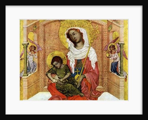 'Madonna of Kladsko', detail by Master of the Vyssi Brod Altar