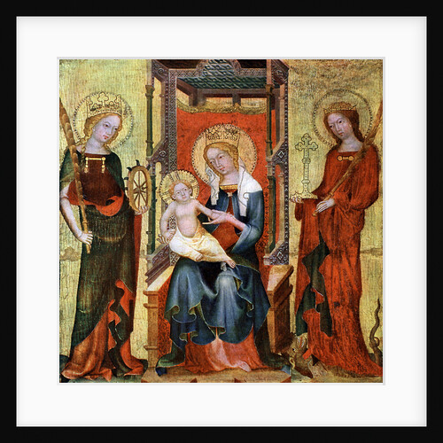Madonna Between St Catherine and Margaret by Anonymous
