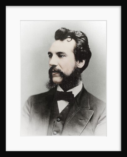 Alexander Graham Bell, Scottish-born American inventor by Anonymous