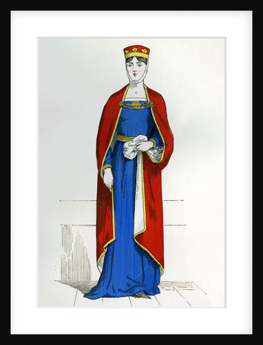 Capetian noblewoman by Anonymous