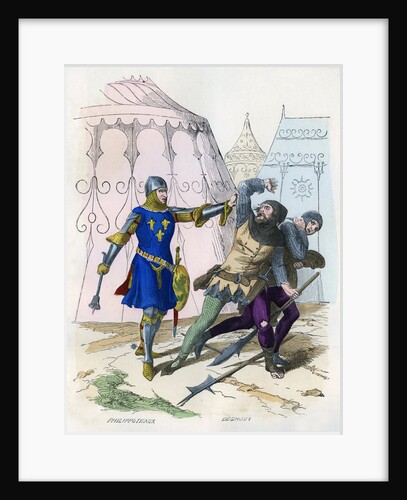 A Sergeant at Arms to the king arrests a militia looter by Anonymous