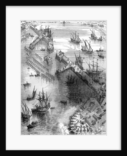 Siege of La Rochelle, France by Anonymous