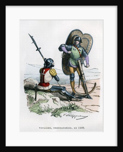 Soldiers by Felix Henri Emmanuel Philippoteaux