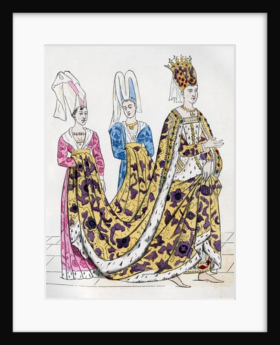 Isabeau of Bavaria, Queen Consort of Charles VI of France by Anonymous