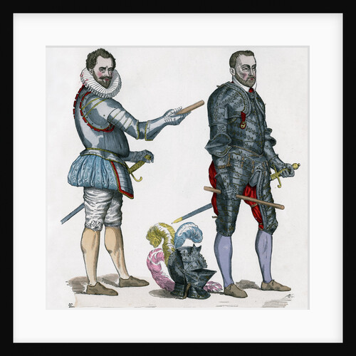 Henry I, Duke of Guise, 1580, and Francis de Montmorency by Anonymous