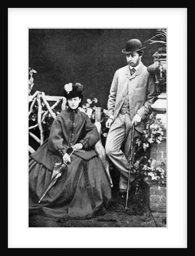 The Prince and Princess of Wales by Anonymous