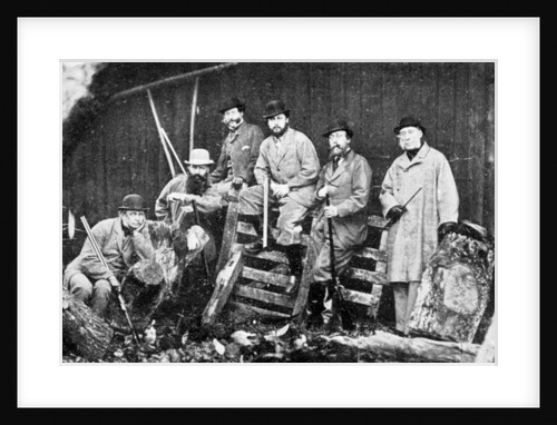 A royal shooting party at Windsor by Hills and Saunders