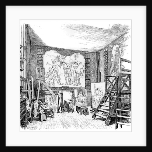 The studio of Paul-Jacques-Aime Baudry by Anonymous