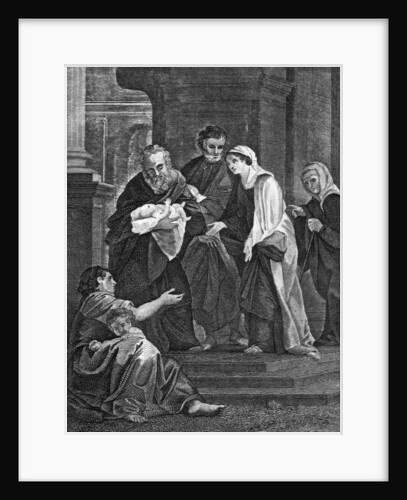 Simeon's benediction by Anonymous