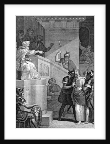 Christ before Caiaphas by Anonymous