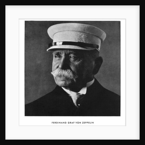 Portrait of Ferdinand, Graf von Zeppelin by Anonymous