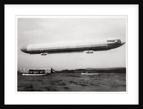 Zeppelin LZ3 airborne, Germany by Anonymous