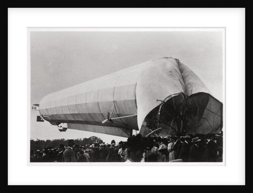 Zeppelin LZ 5 at Goeppingen, Germany by Anonymous