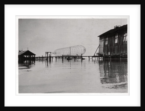 Zeppelin LZ 6 under construction, Germany by Anonymous