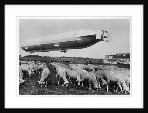 Zeppelin LZ8 'Deutschland II', Schwaben, Germany by Anonymous