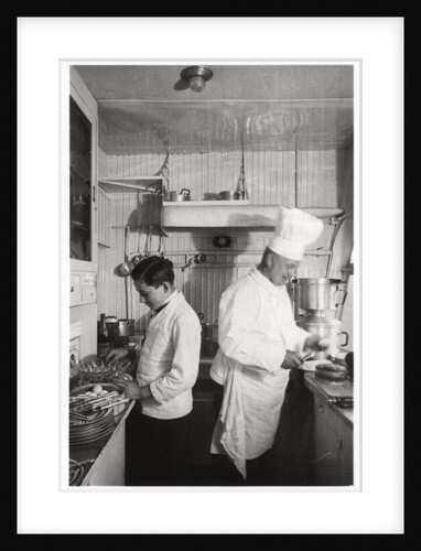 Galley, Zeppelin LZ 127 'Graf Zeppelin' by Anonymous