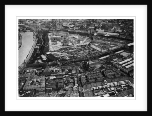 Aerial view of the Kremlin, Moscow, USSR, from a Zeppelin by Anonymous