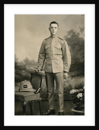 Studio portrait of a soldier of C Company, 2nd Battalion the King's Regiment, Iraq by Anonymous