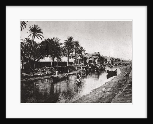Ashar Creek leading to the Shatt al-Arab, Basra, Iraq by A Kerim