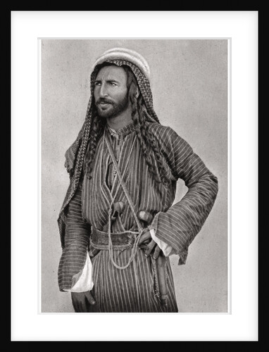 A Bedouin of the desert, Iraq by A Kerim