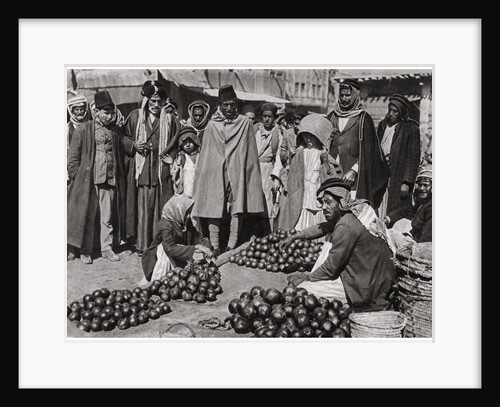 Fruit market in Baghdad, Iraq by A Kerim