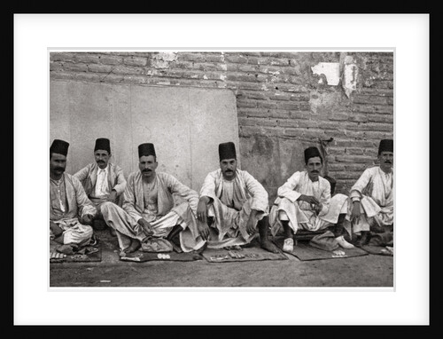 Turkish money changers, Baghdad, Iraq by A Kerim