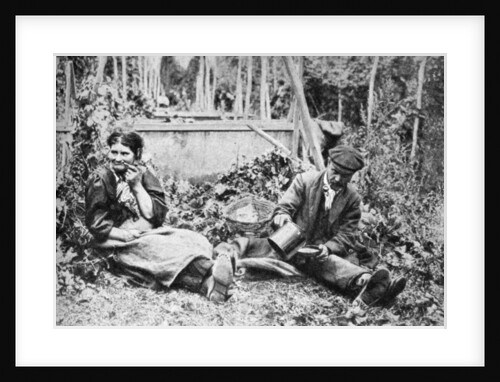 Hop pickers, Kentish hop fields by Anonymous