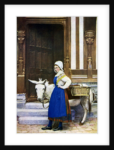 A woman of Normandy, France by Anonymous