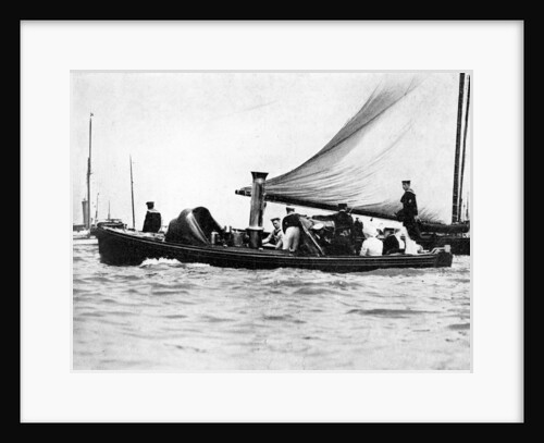 A Royal and Imperial Party at Cowes by Sport & General