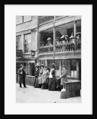 Americans in London, A Party at the George Hotel, Borough by Anonymous