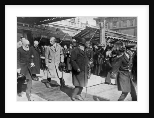 On His Way to His Own Country For the Last Time, King Edward's Return From Biarritz by Anonymous